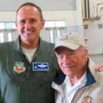 USAF Major General Trulan Eyre & Stan Cass, HFNC President